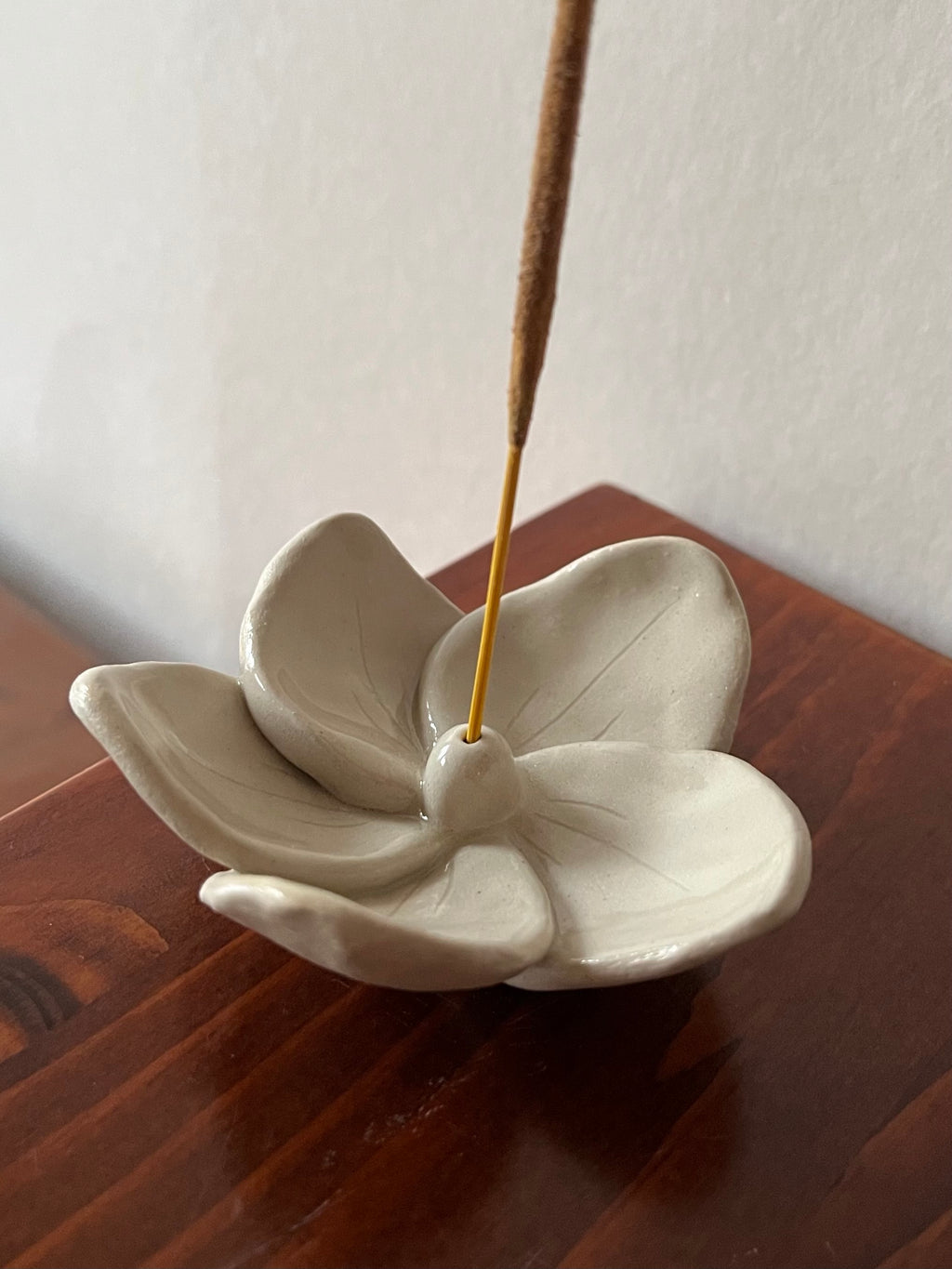 Handmade Flower Incense Holder | Incense Burner | Decorative Ceramic