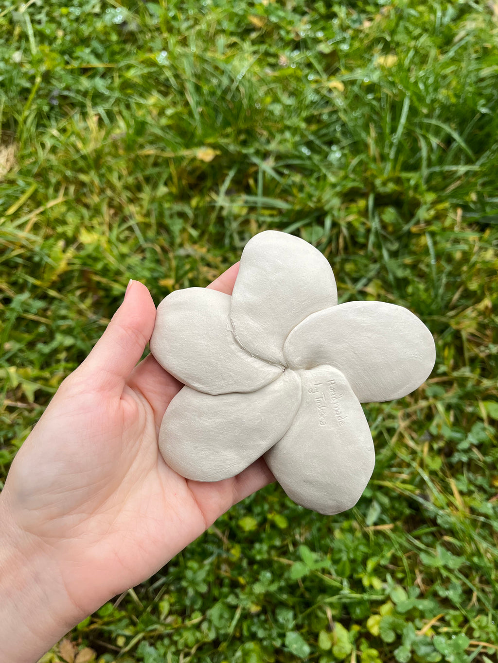 Handmade Flower Jewelry Plate | Ring Dish | Decorative Ceramic