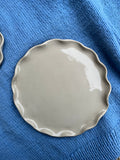 Handmade Ceramic Wavy Dinner Plate