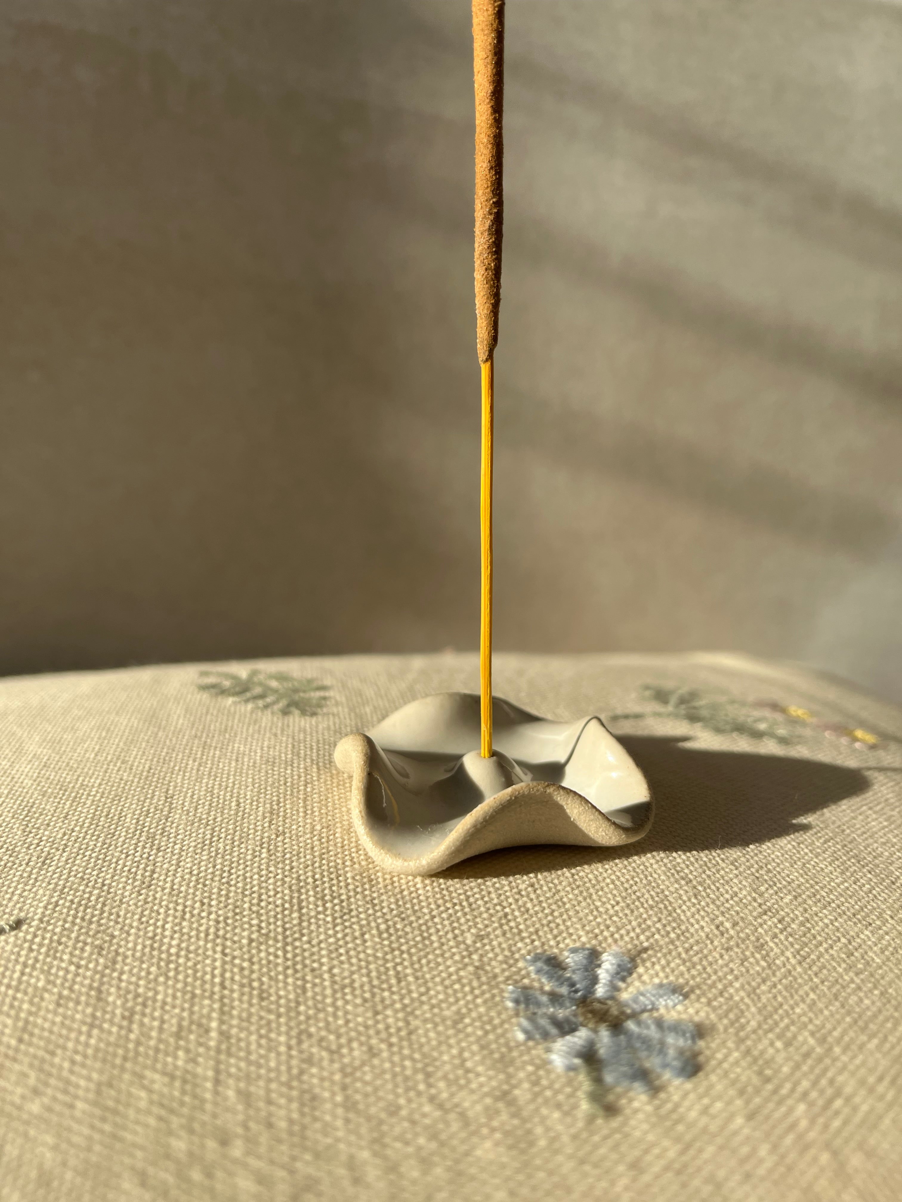 Small Handmade Incense Holder | Incense Burner | Decoration ceramic