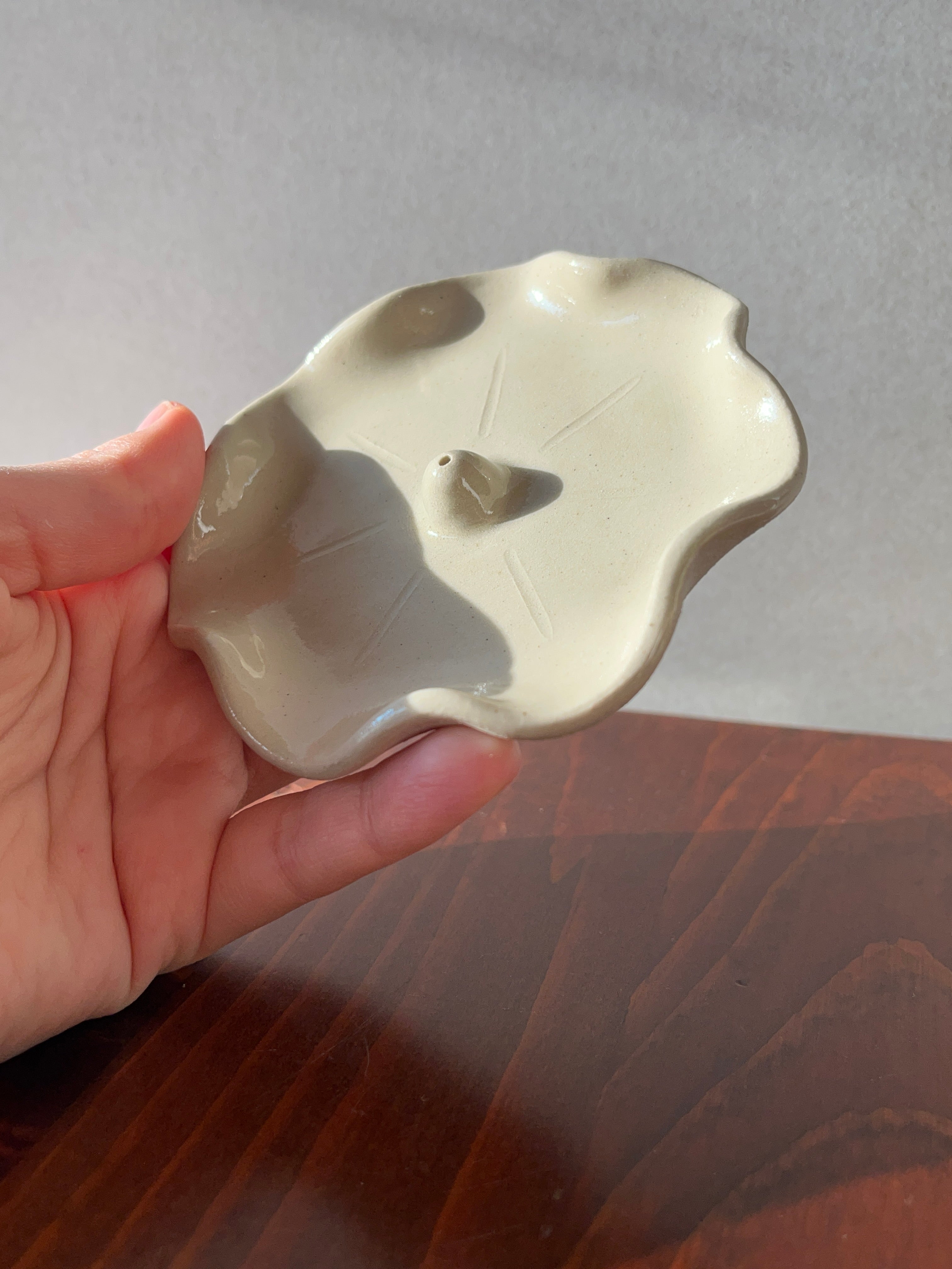 Minimalistic Handmade Incense Holder | Incense Burner | Decorative Ceramic