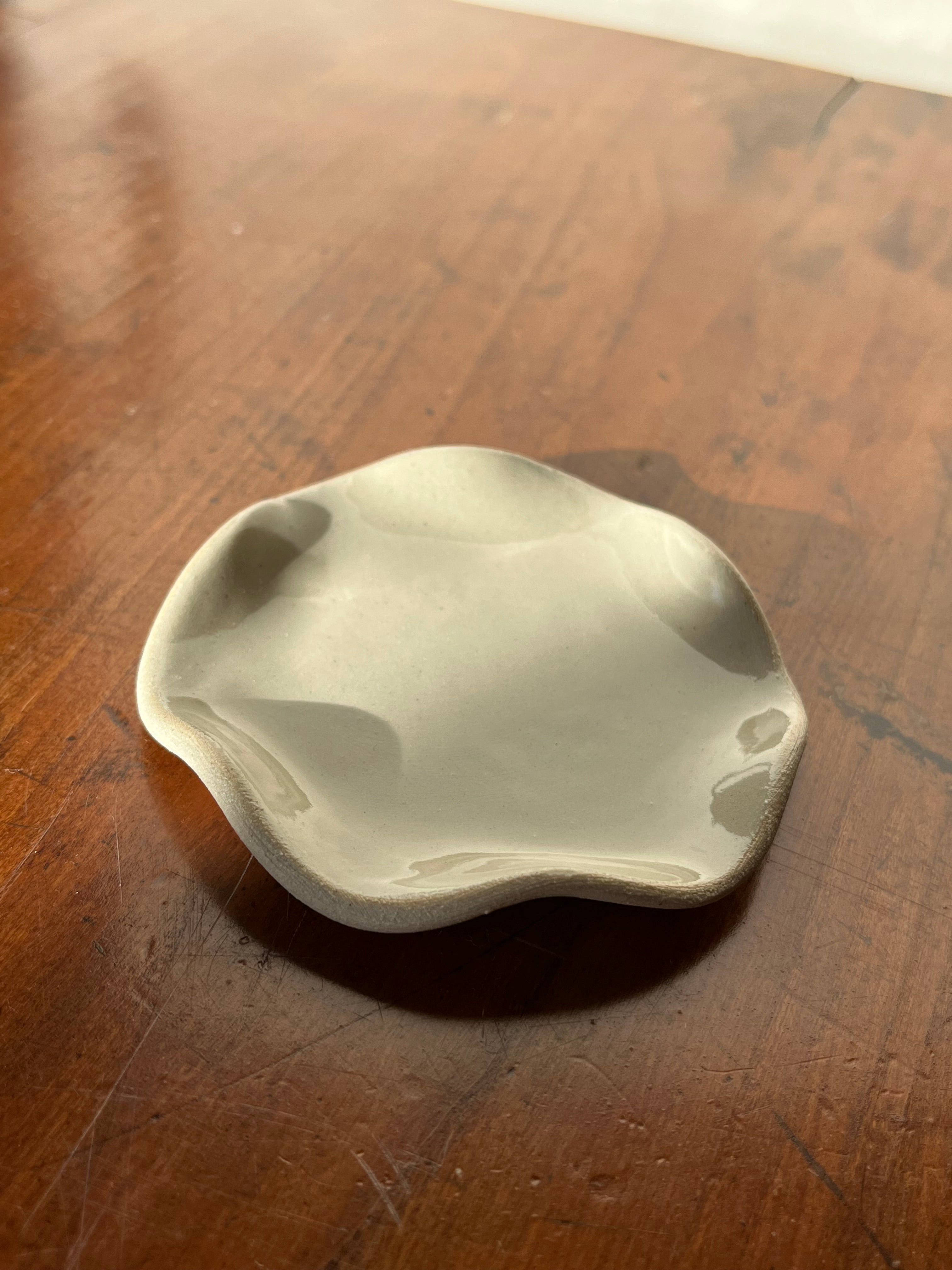 Small Handmade Jewelry Plate | Ring Dish | Decorative Ceramic