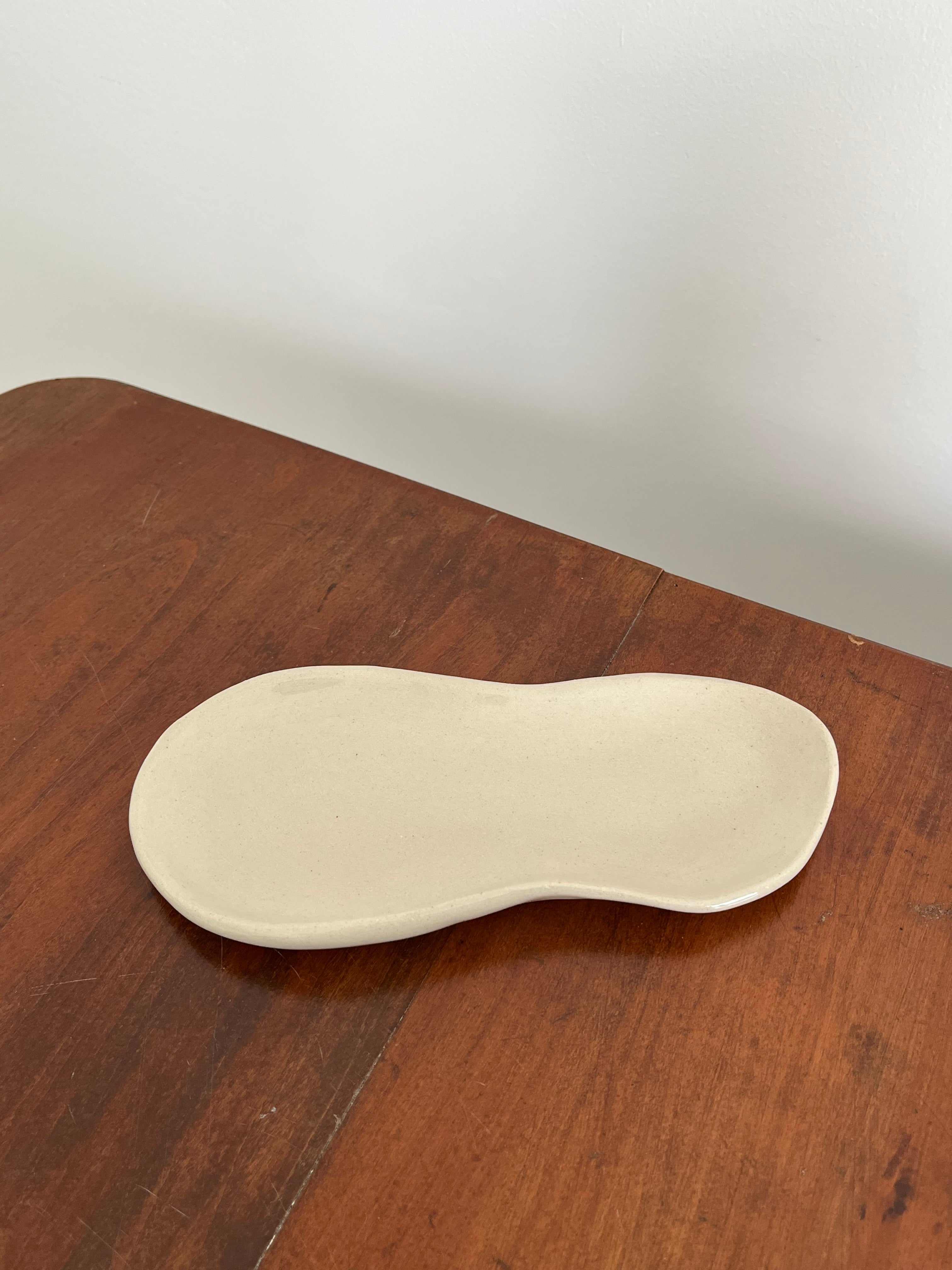 Handmade Ocean Jewelry Plate | Ring Dish | Decorative Ceramic | Wavy Plate