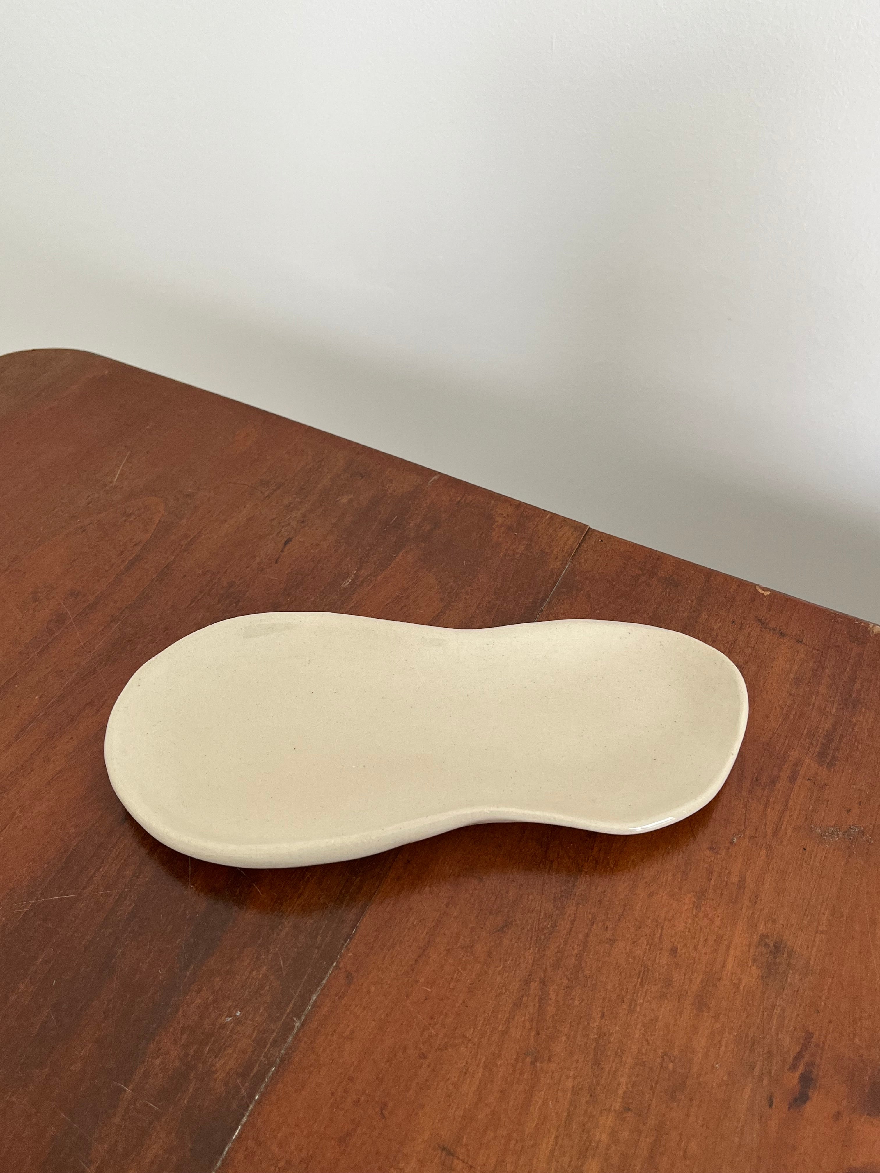 Handmade Ocean Jewelry Plate | Ring Dish | Decorative Ceramic | Wavy Plate