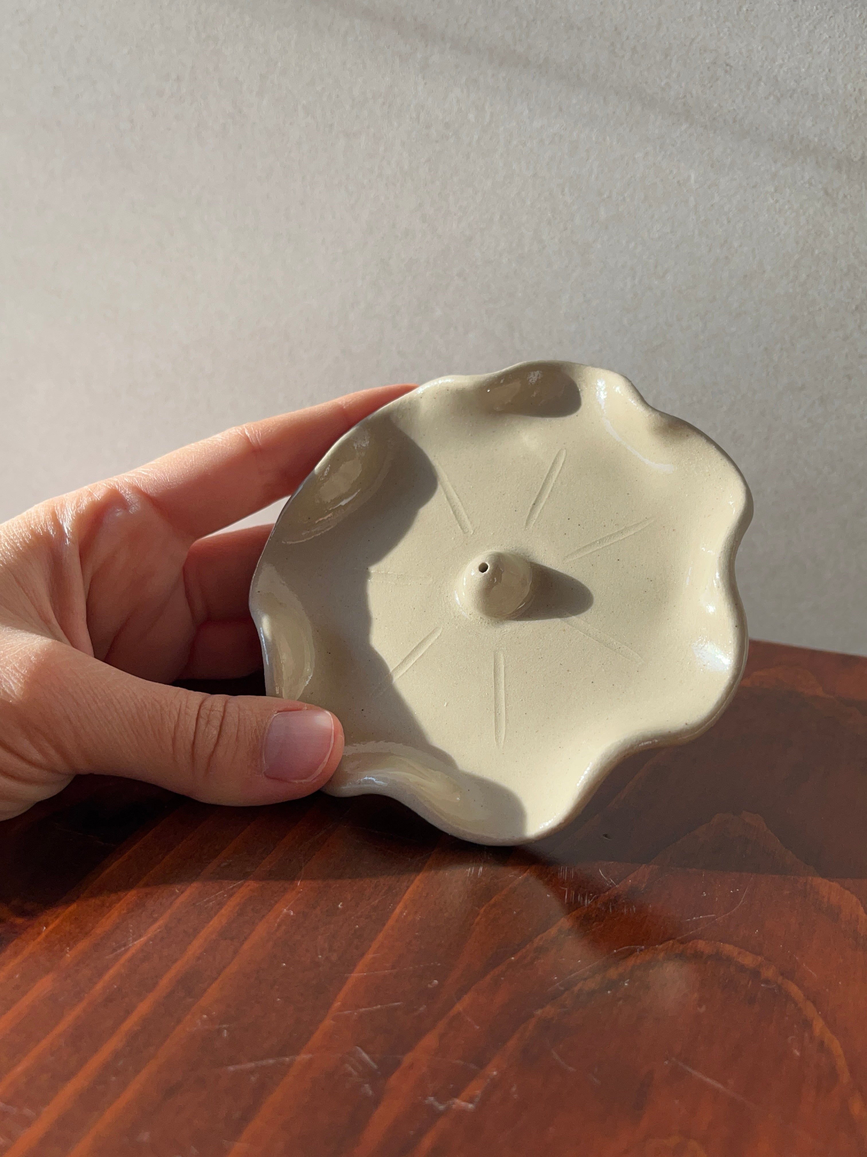 Minimalistic Handmade Incense Holder | Incense Burner | Decorative Ceramic
