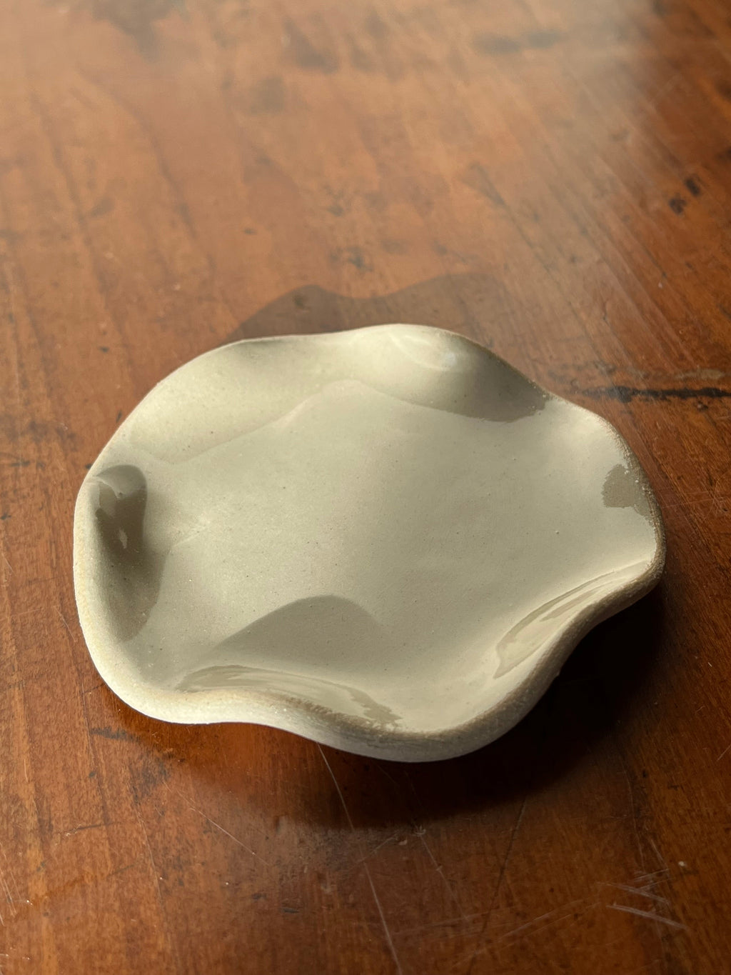 Small Handmade Jewelry Plate | Ring Dish | Decorative Ceramic