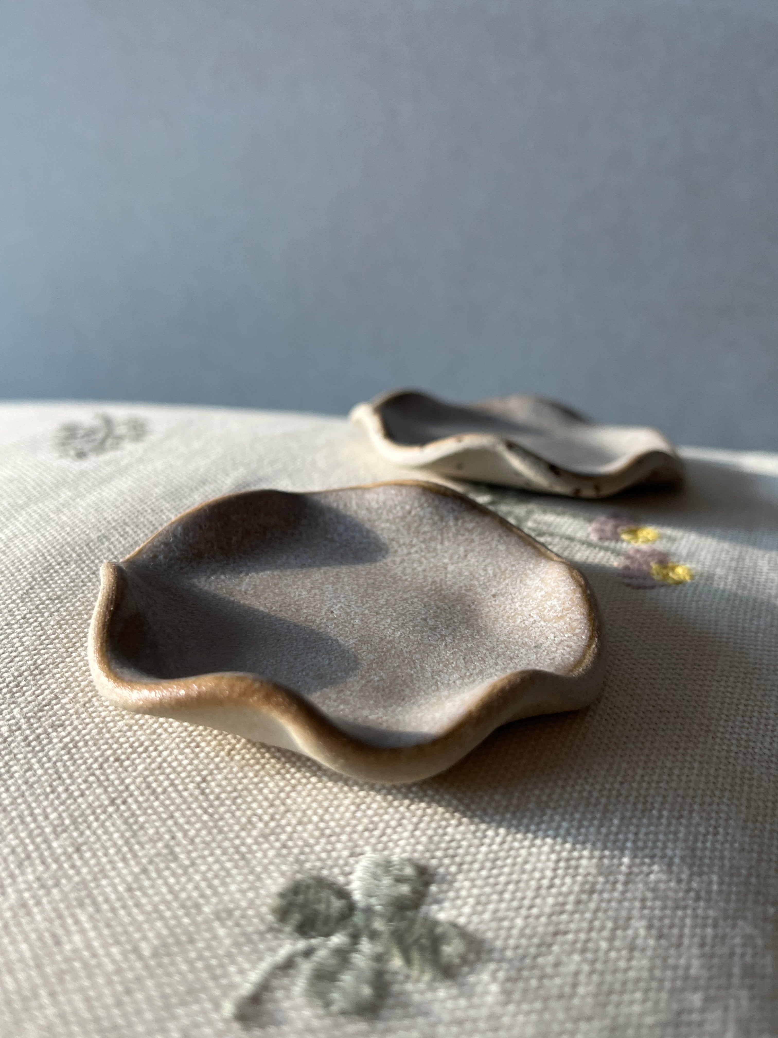 Pink Handmade Jewelry Plate | Ring Dish | Decorative Ceramic